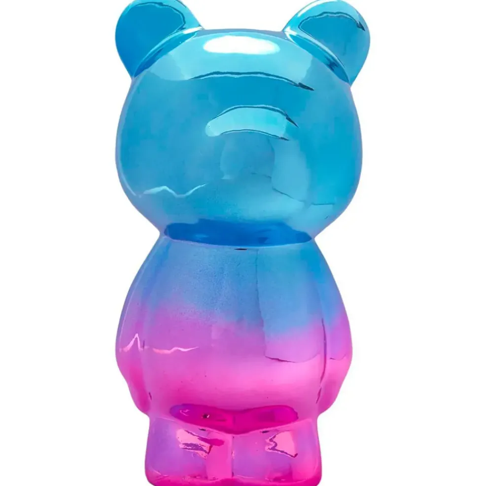 Décoration ourson crazy électroplaste h21cm