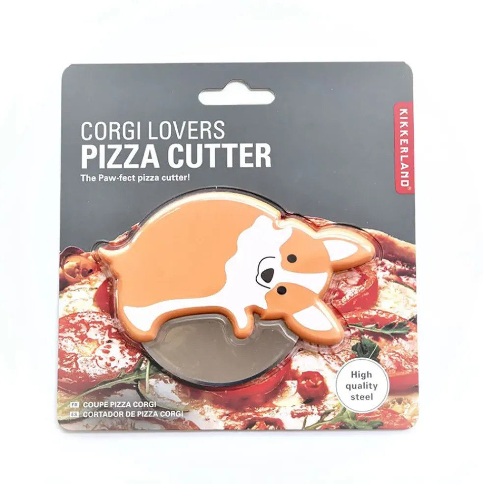 Decoupe pizza chien