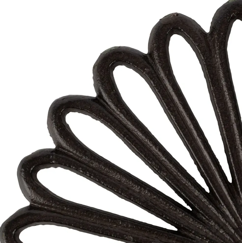 Dessous de plat en fonte brun d20cm - Rhodonea