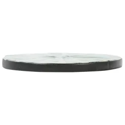 Dessous verre x2 monarque vert et corail en nacre