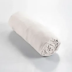 Drap housse chantilly en gaze de coton 160x200cm - Gaia
