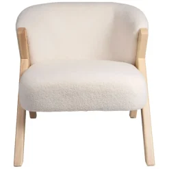 Fauteuil en tissu blanc - Elément