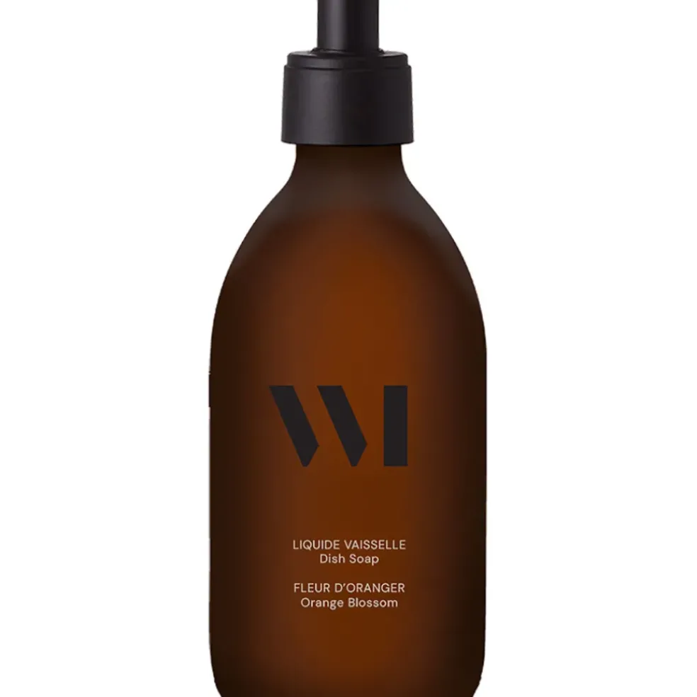 Flacon en verre liquide vaisselle fleur d'oranger repack 290ml