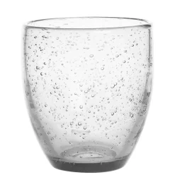 Gobelet 35cl artisan bullé transparent