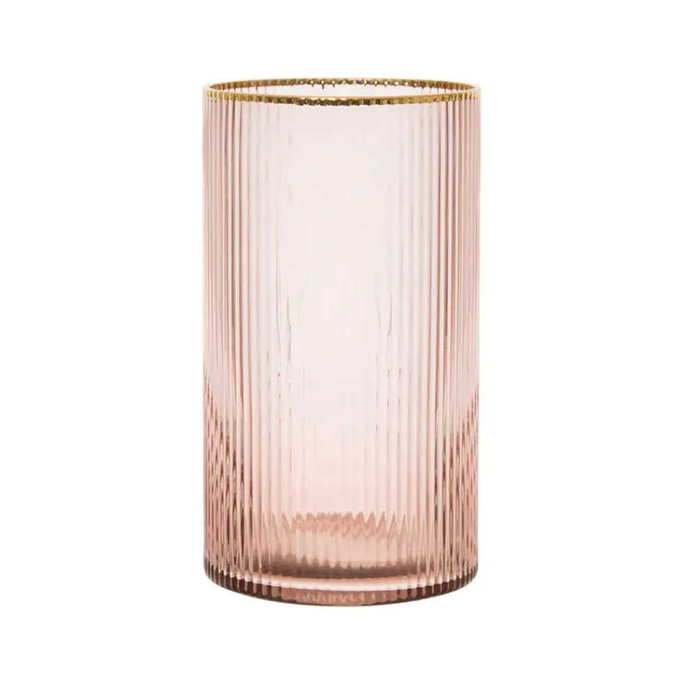 Gobelet en verre figue et doré 55cl - Funny
