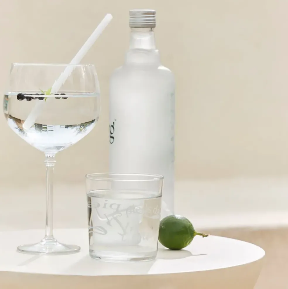 Gobelet pieds dans l'eau en verre blanc 36cl - Bodega