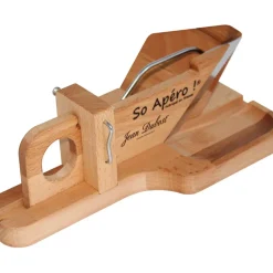 Guillotine à saucisson en hêtre