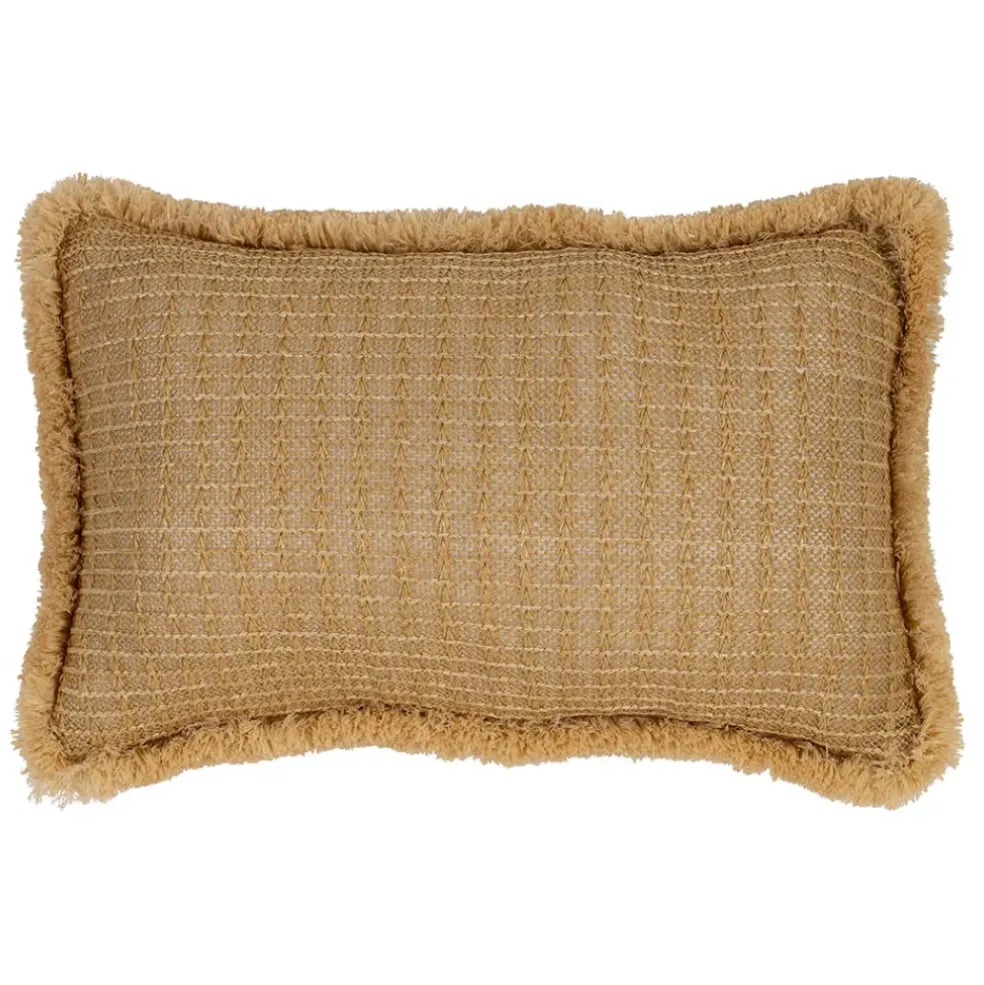 Housse de coussin d'extérieur en tissu naturel 50x30cm - Garden