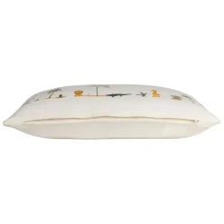 Housse de coussin en coton multicolore 50x30cm - Zawadi