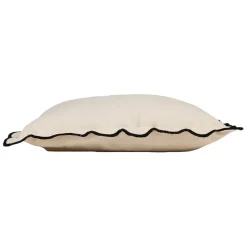 Housse de coussin en coton écru 45x45cm - Nomadea
