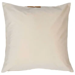Housse de coussin en velours camel et nude 45x45cm - Klosen
