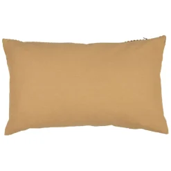 Housse de coussin en velours côtelé doré 50x30cm - Klosen