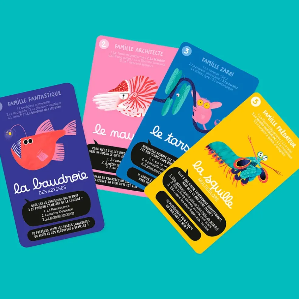 Jeu de 7 familles - super bestioles