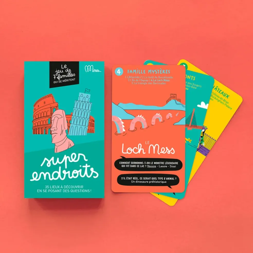 Jeu de 7 familles super endroits