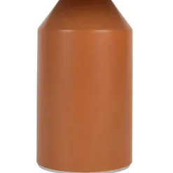 Lampe champignon tactile en fer terracotta h23cm - Arty