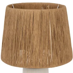 Lampe en céramique écru h48cm - Lignes