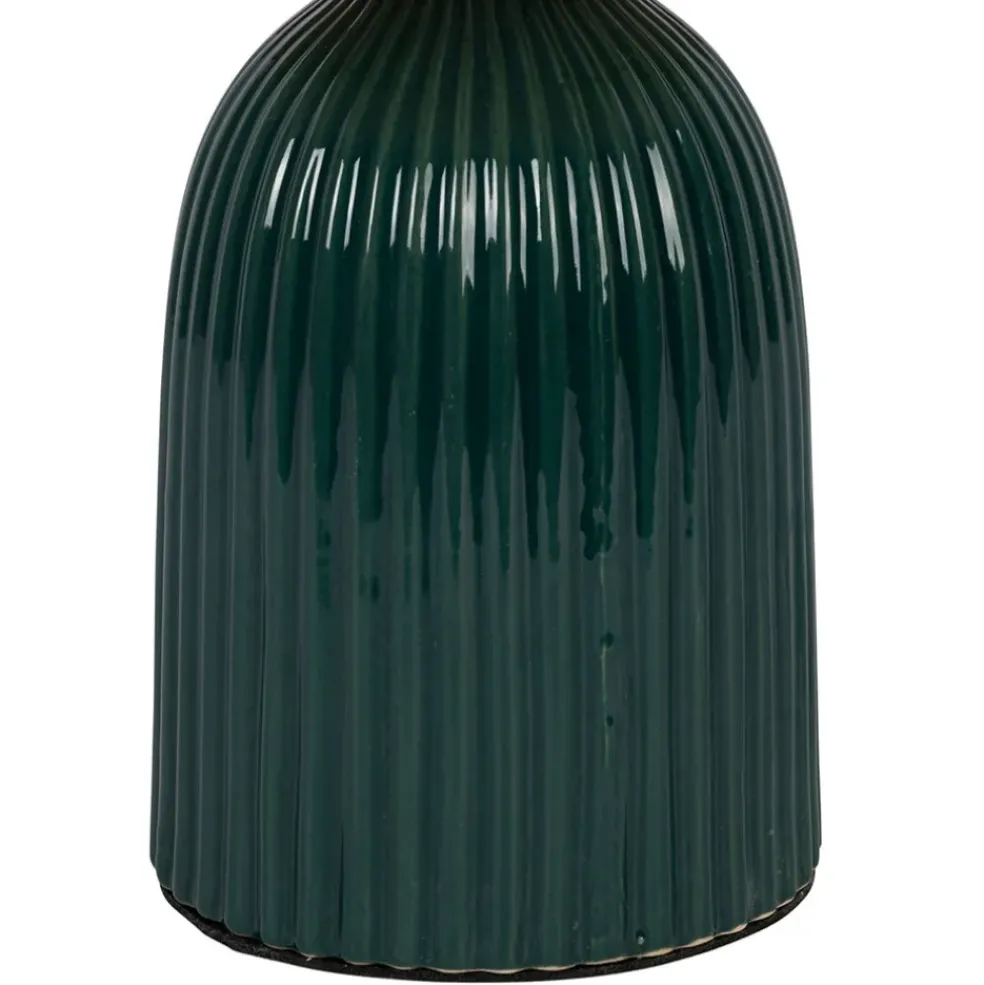 Lampe en céramique émeraude h28cm - Essencia