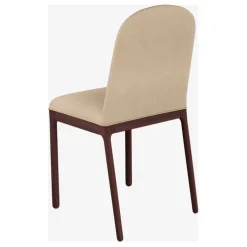 Lot de 2 chaises en tissu grège - Bet