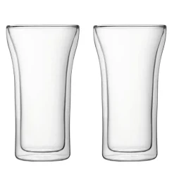 Lot de 2 tasses double paroi 40cl - assam