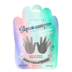 Masque mains gants imprègnes hydratants