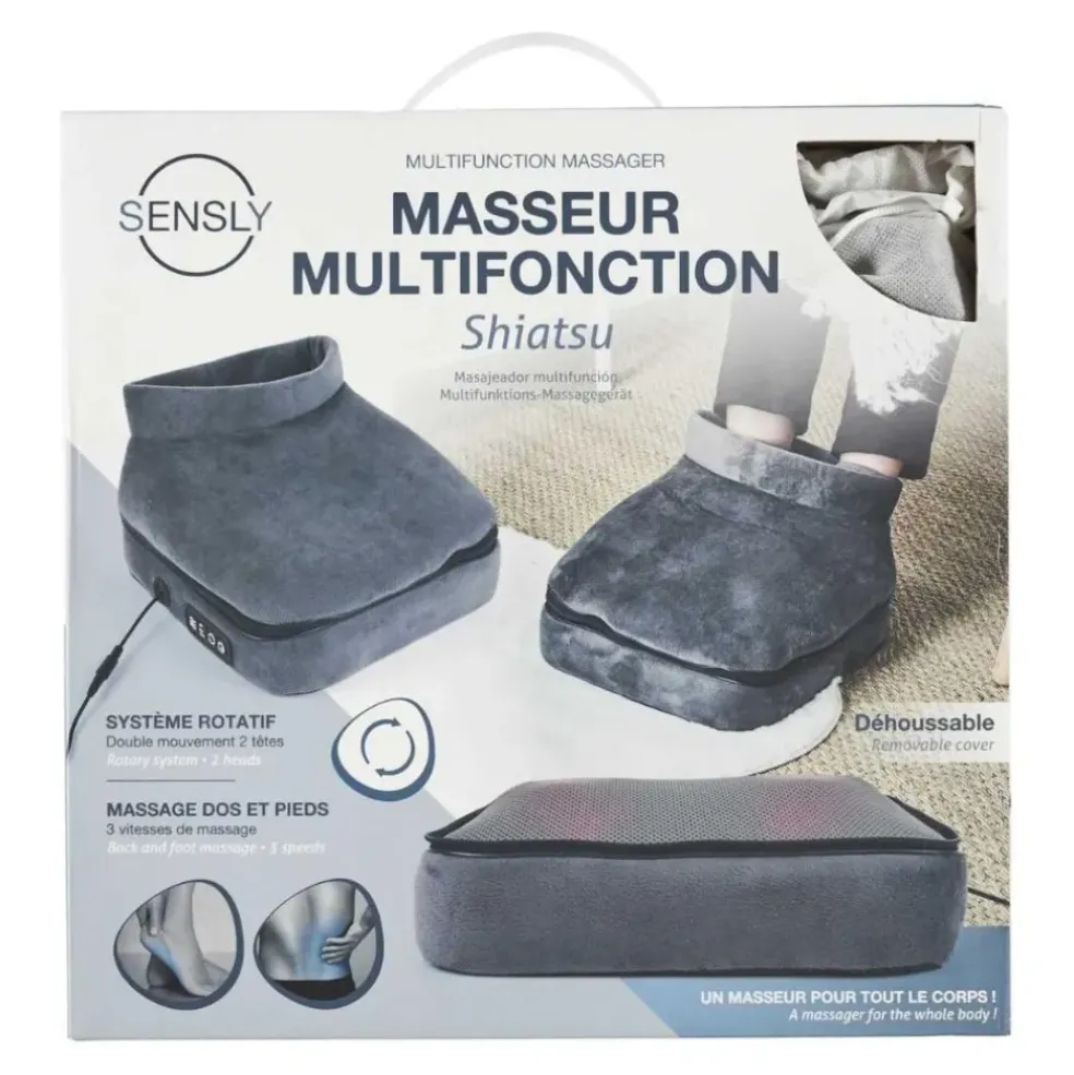 Masseur multifonction dos et pieds Shiatsu