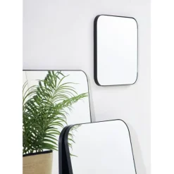 Miroir carré en fer 45x45cm - Kerian