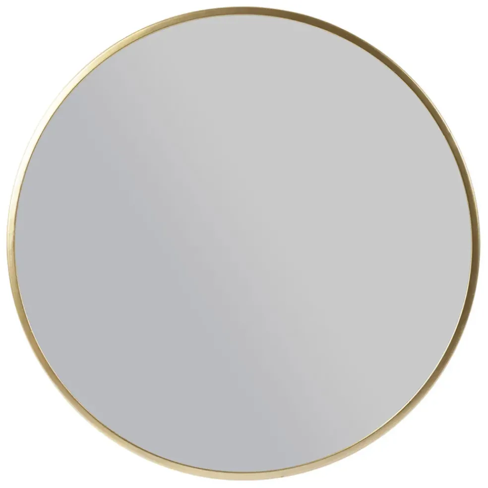 Miroir en fer doré d60cm - Ilena