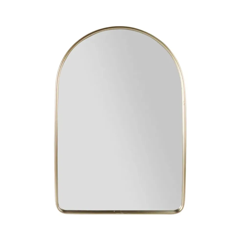 Miroir en fer doré 50x33cm - Ilena
