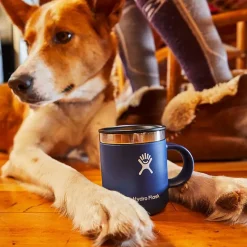 Mug isotherme avec poignée noir 355ml