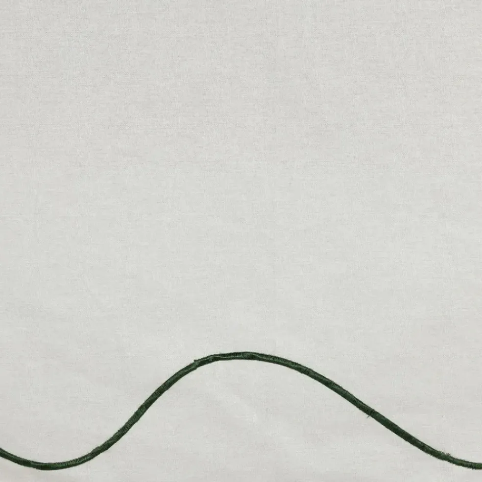 Nappe en coton écru 250x145cm - P'tit légumes