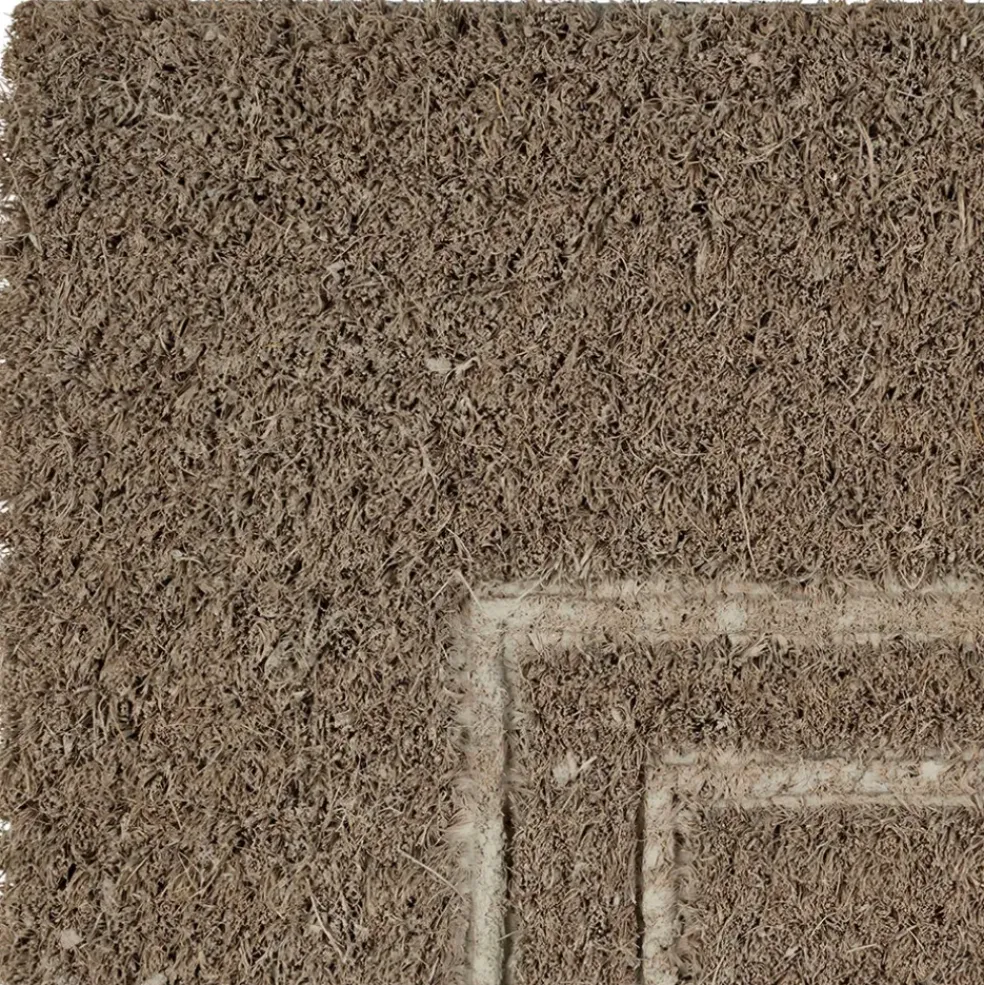 Paillasson "au jardin" en coco naturel 73x43cm - Au Jardin