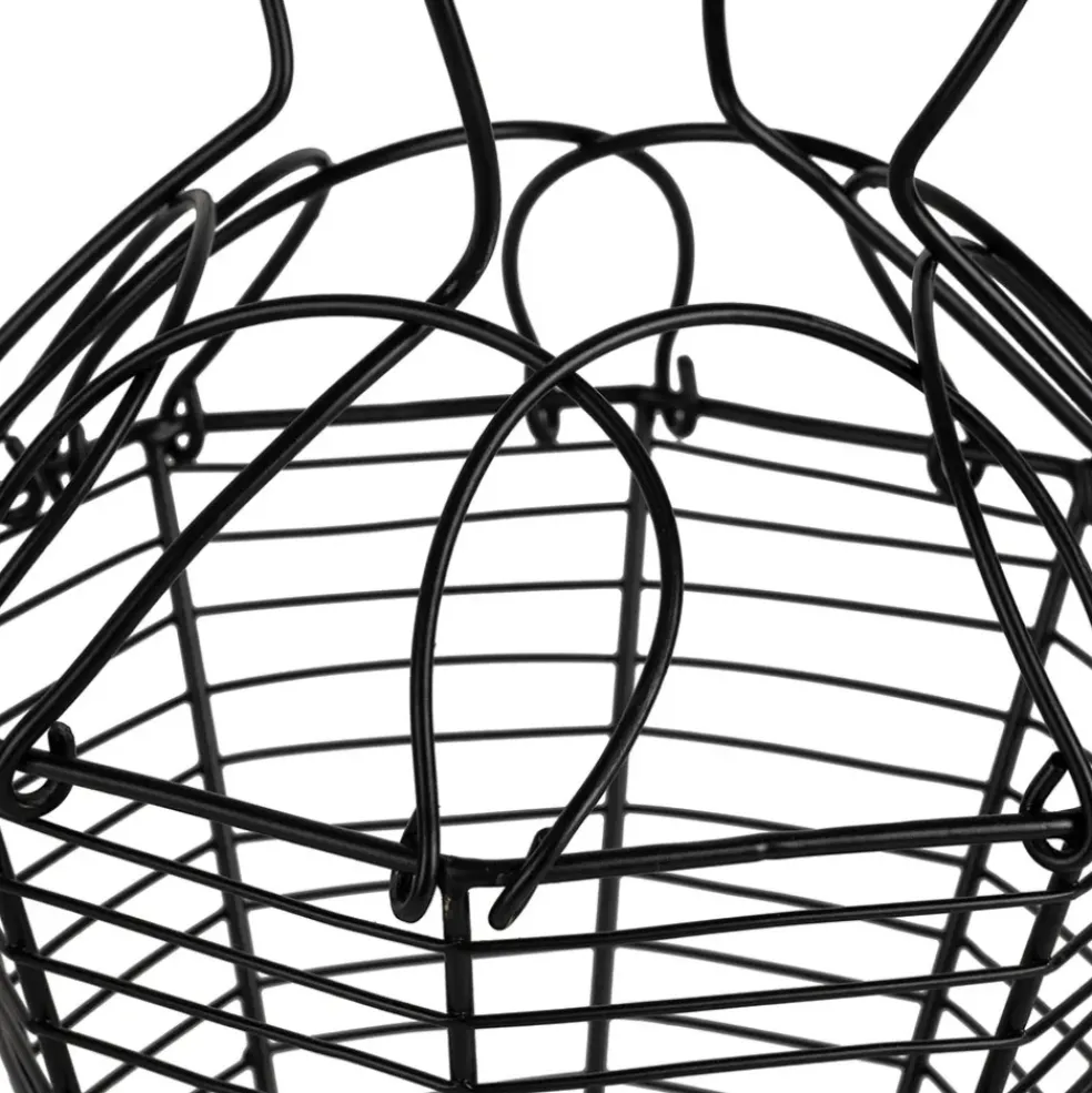 Panier en fer noir d20cm - Reserve