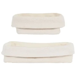 Panières à pain x2 naturel en coton - emelise