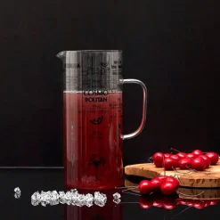Pichet gradué avec recette cocktail 2l
