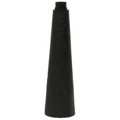 Pied de lampe cylindrique en fer h39cm noir - fenyx