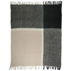 Plaid en acrylique et laine émeraude 130x170cm - Selestina