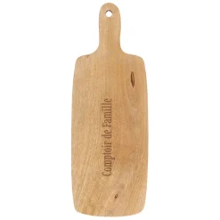 Planche a découper en manguier naturel 44.8x16cm - Cellier