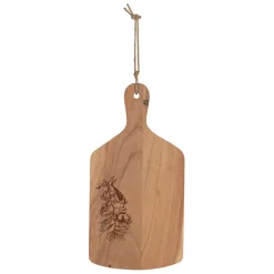 Planche a découper moineau en acacia naturel 20x40cm - Dalbert