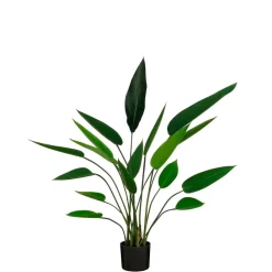 Plante artificielle Heliconia en pot h115cm