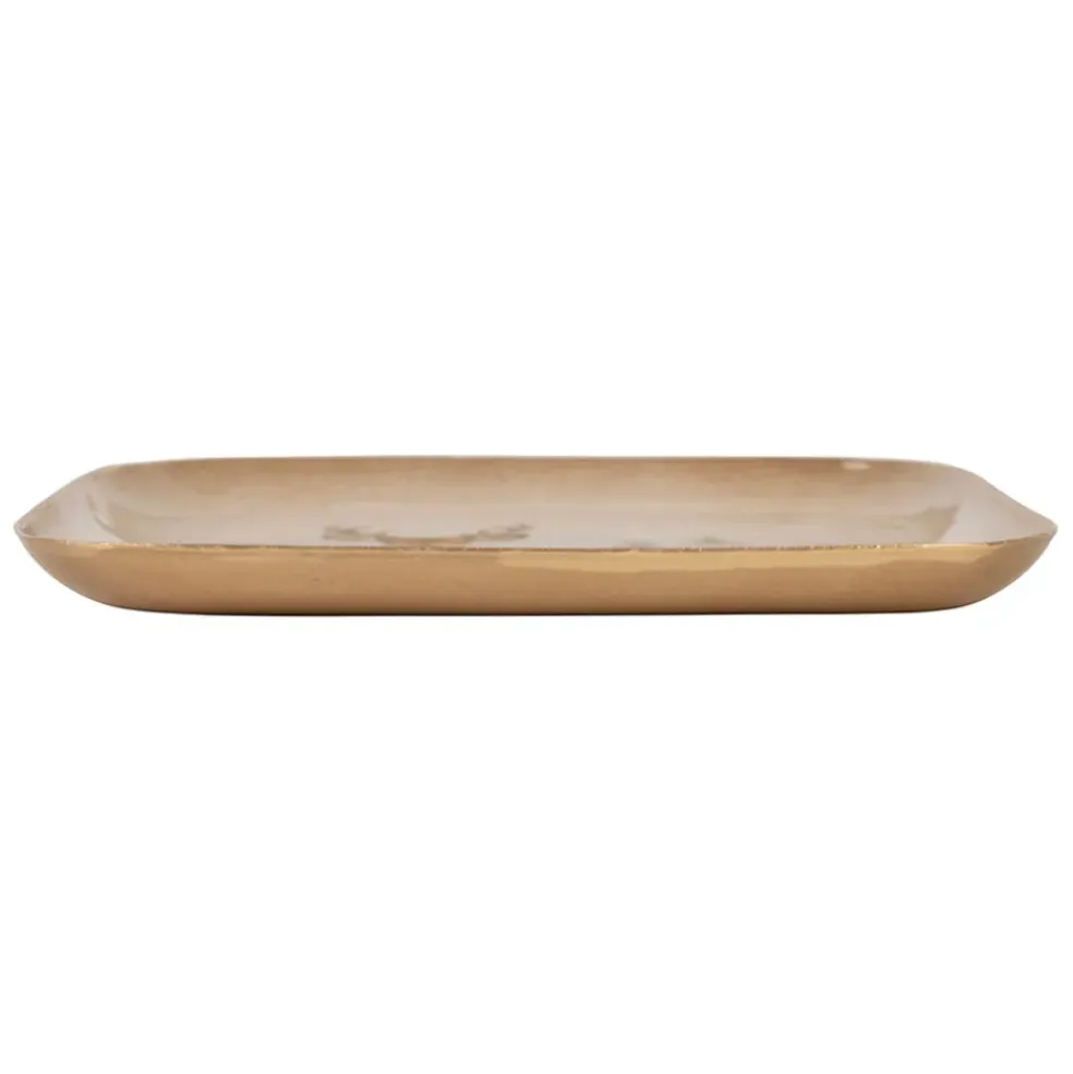 Plateau en fer multicolore cerf - Noel