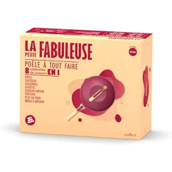 Poêle en aluminium rubis d24cm - La Fabuleuse