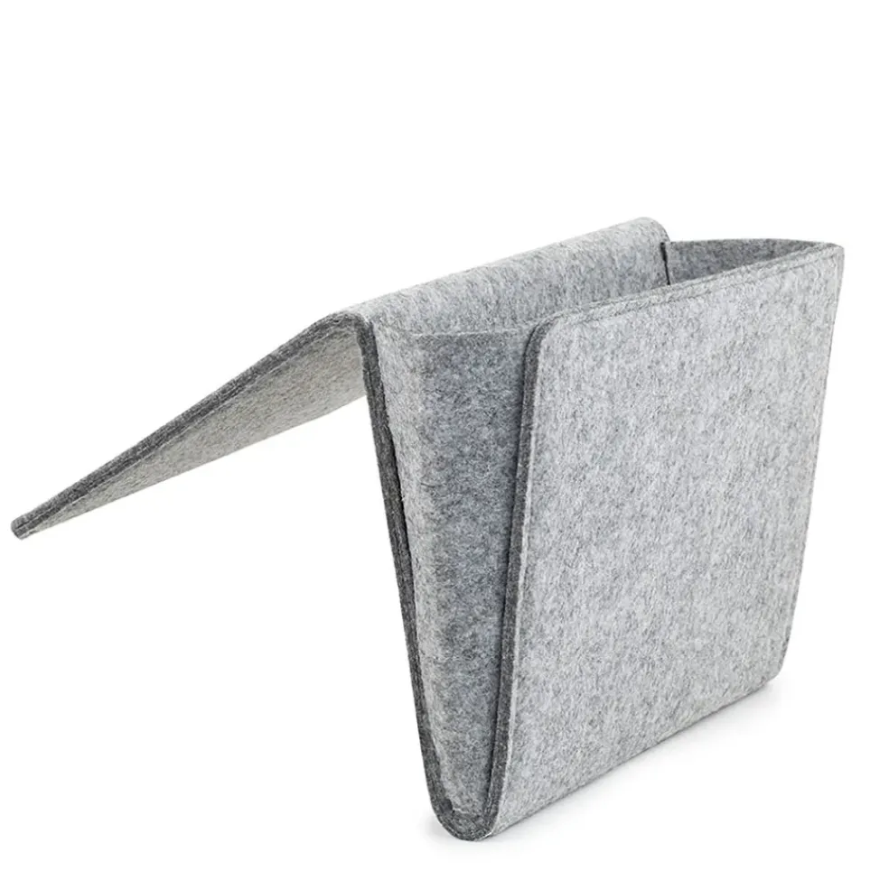 Porte revues en feutre gris