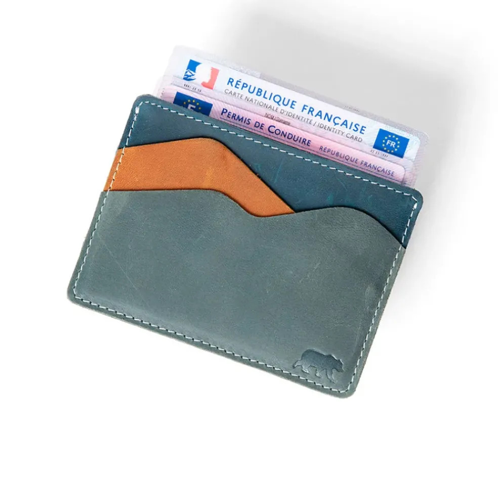 Portefeuille brooks en cuir fjord