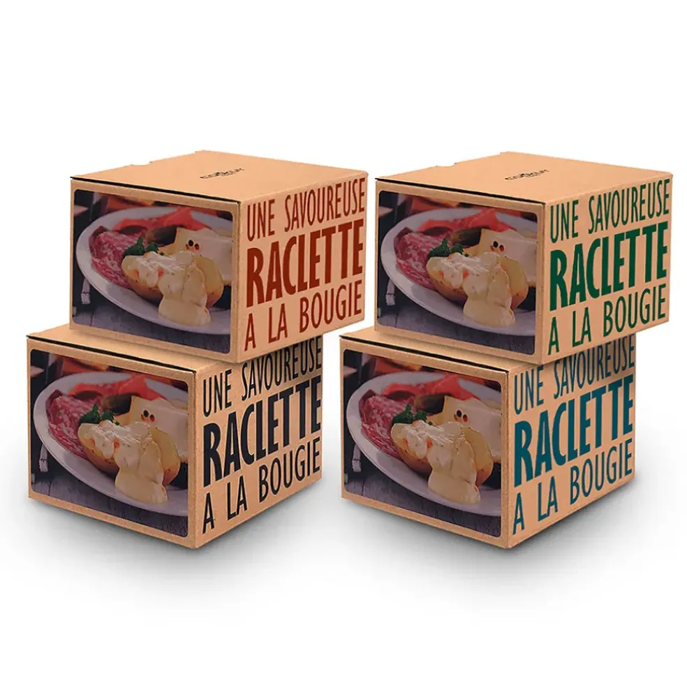 Raclette à la bougie pour 2 terracotta - Lumi