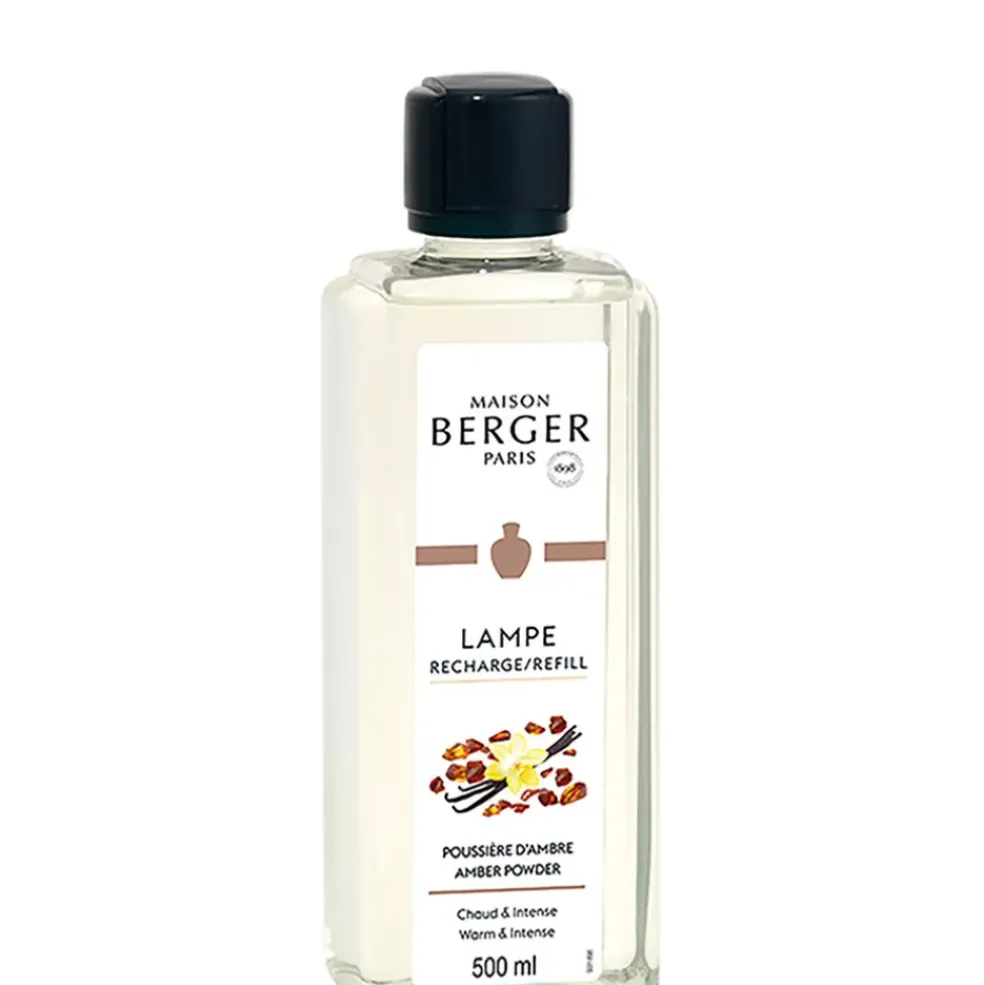 Recharge parfum pour lampe poussière d'ambre 500mL