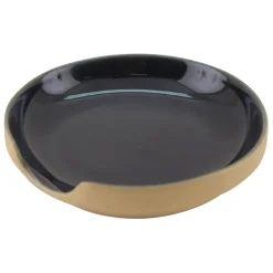 Repose cuillère en grès bleu marine - Jade