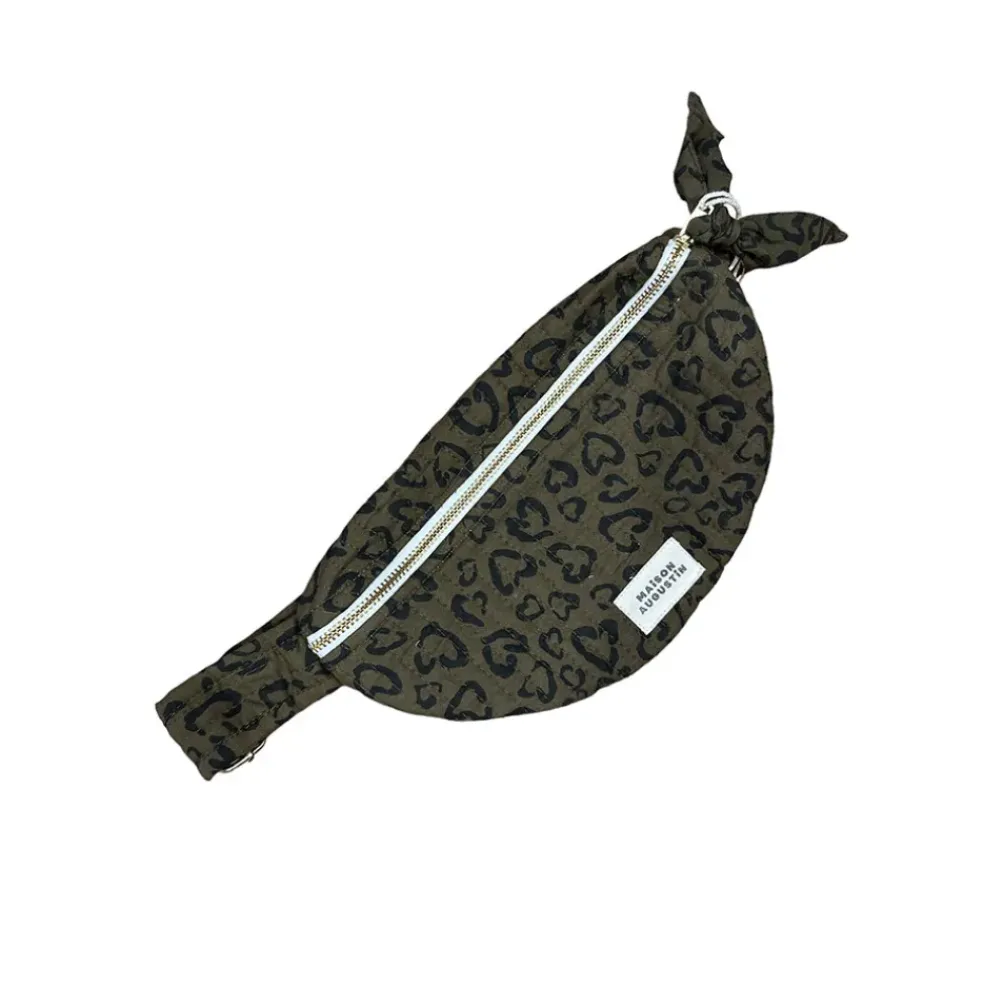 Sac banane enfant kaki - Leo