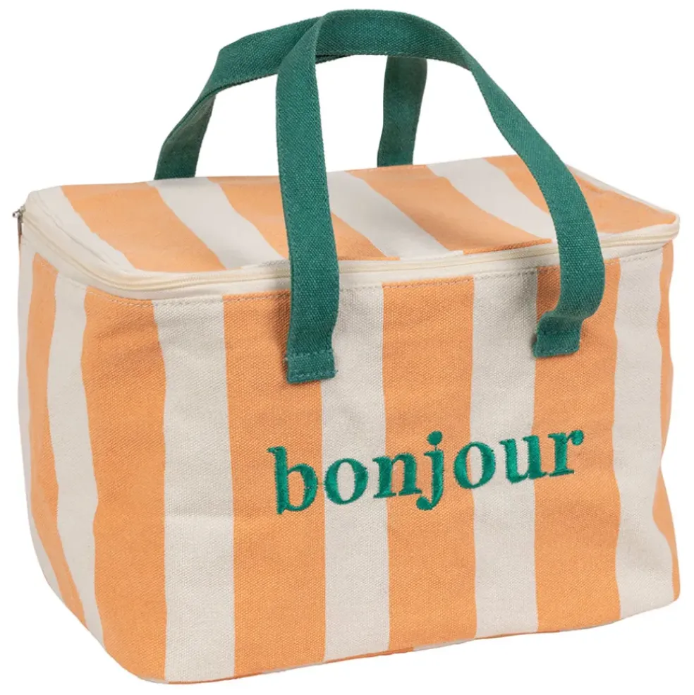 Sac isotherme en coton corail - Palma