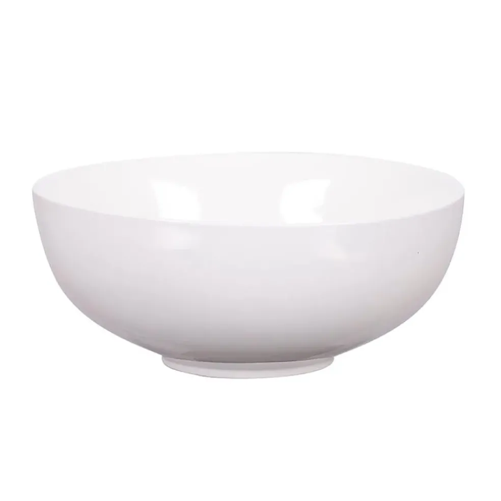 Saladier en porcelaine blanc -selena