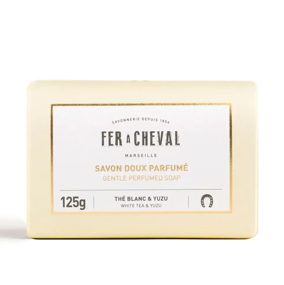 Savon doux parfumé - thé blanc et yuzu 125g